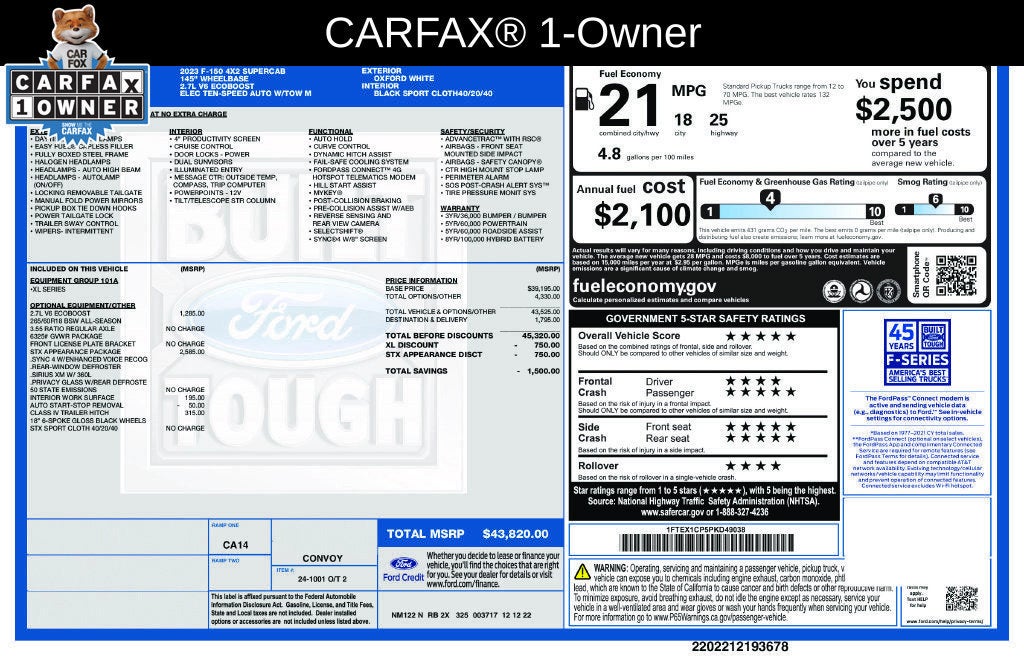2023 Ford F-150 XL
