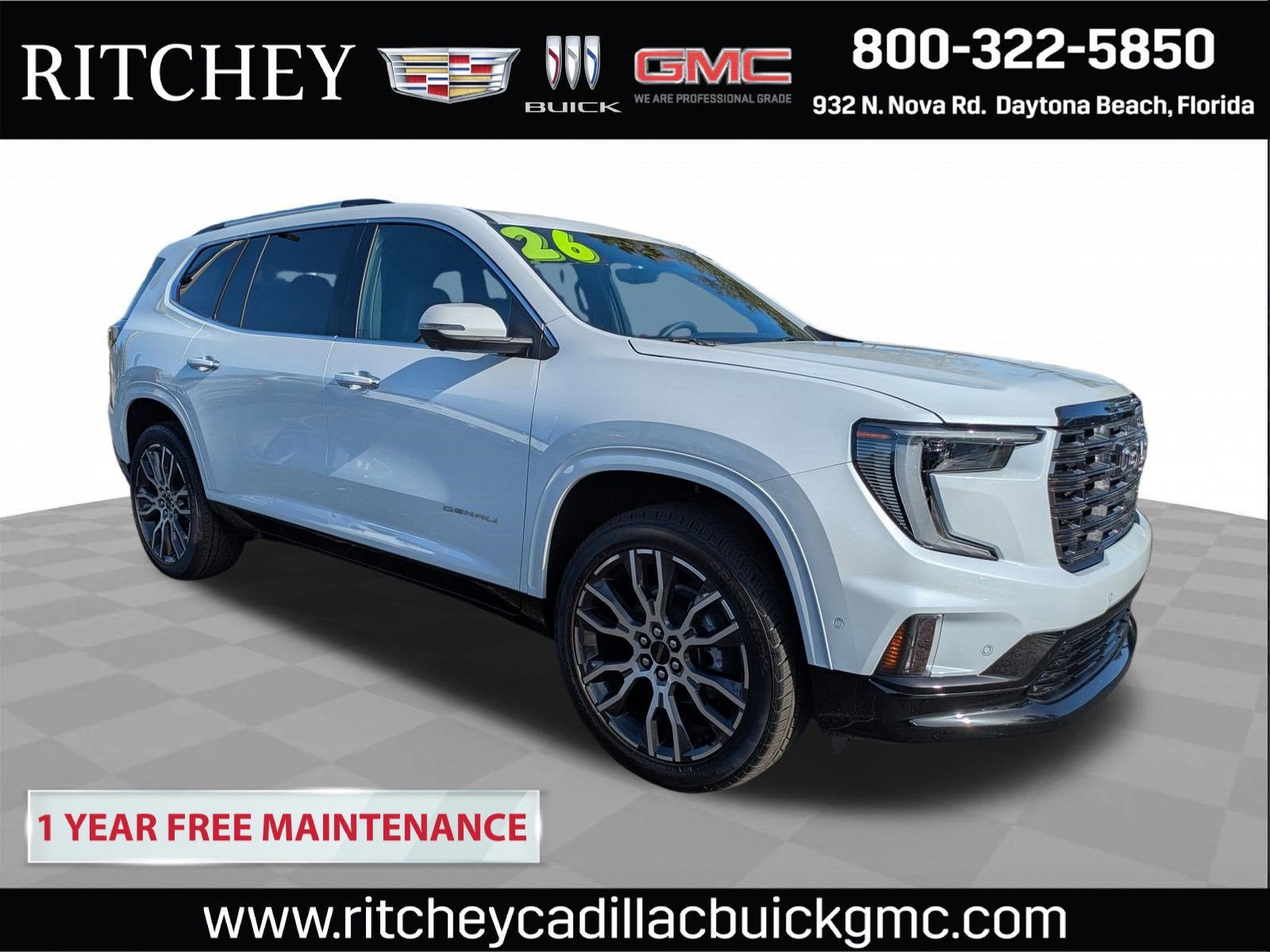 2026 GMC Acadia Denali Ultimate