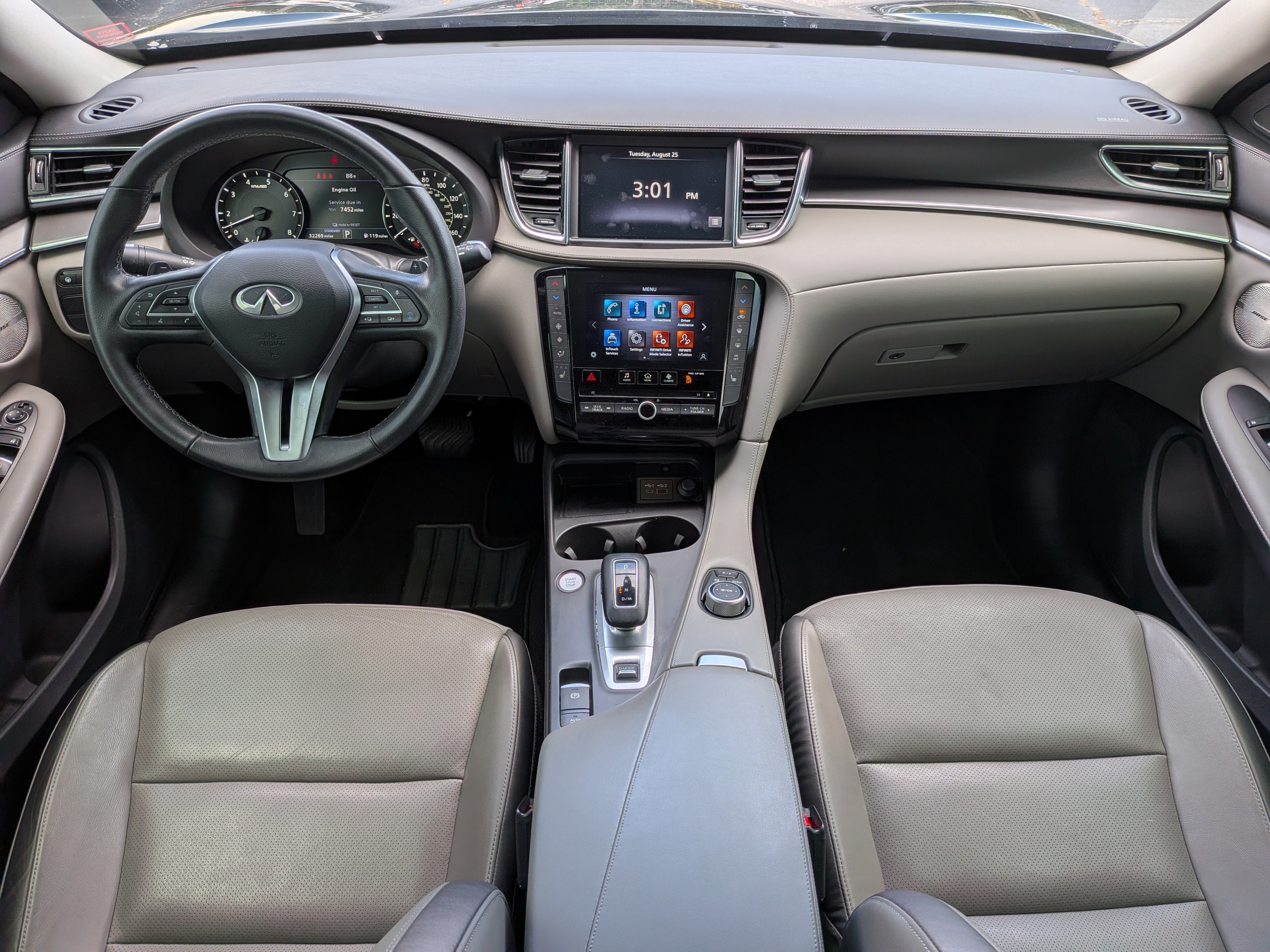 2023 INFINITI QX50 LUXE AWD
