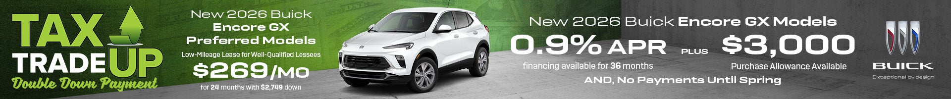 2026 Buick Encore GX Model Offer