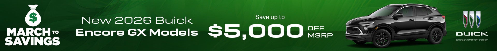 2026 Buick Encore GX Model Offer