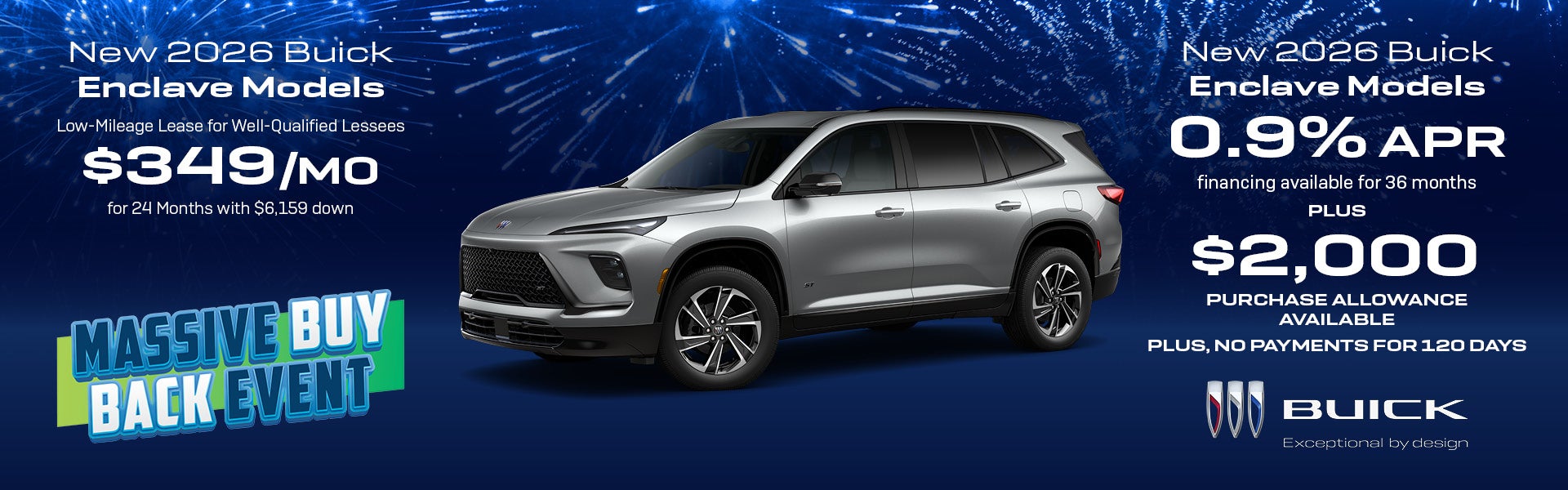 2026 Buick Enclave Model Offer